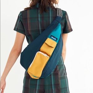 Urban Outfitters KAVU Colorblock Rope Sling Bag